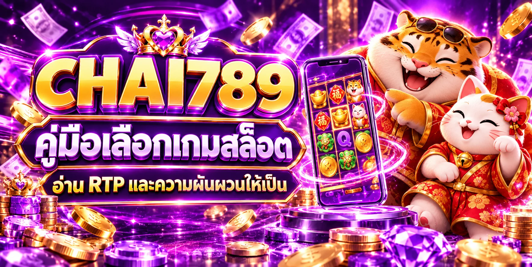 CHAI789 คู่มือเลือกเกมสล็อต | RTP และความผันผวน